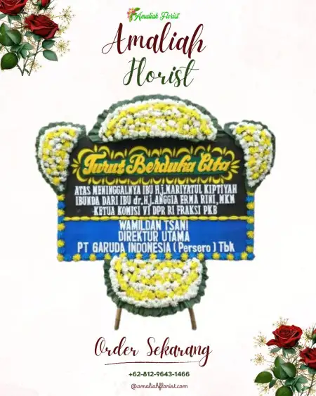 Papan Bunga Duka Serenan
